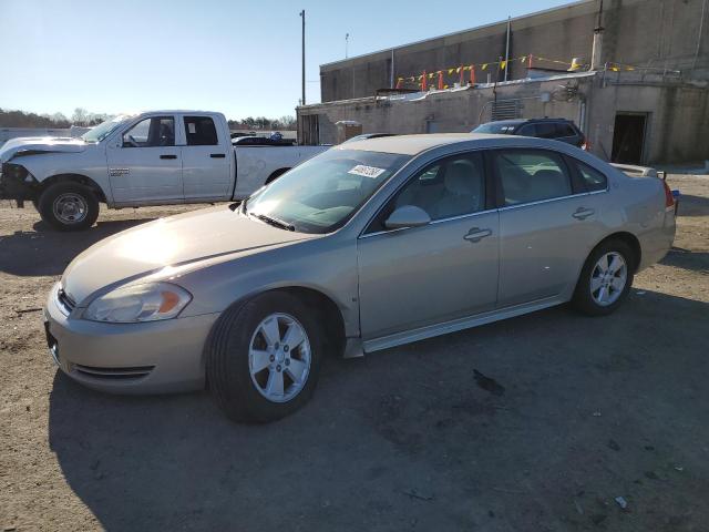 2G1WT57K691105223 - 2009 CHEVROLET IMPALA 1LT BEIGE photo 1