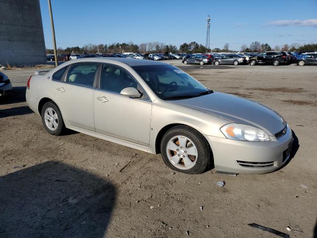 2G1WT57K691105223 - 2009 CHEVROLET IMPALA 1LT BEIGE photo 4