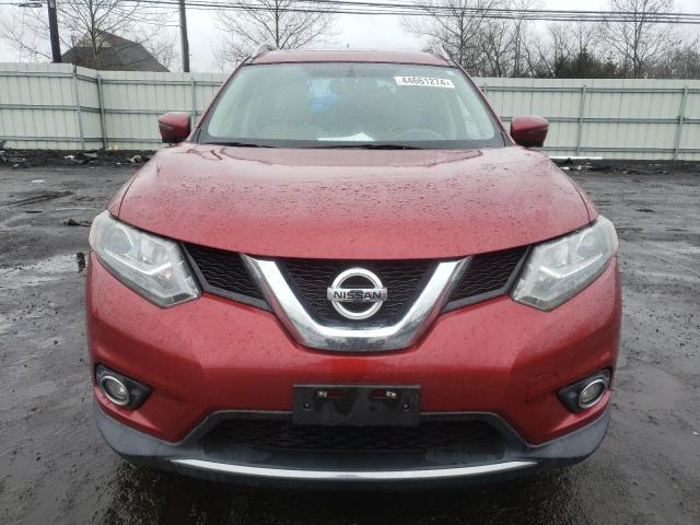 5N1AT2MV1GC897105 - 2016 NISSAN ROGUE S RED photo 5