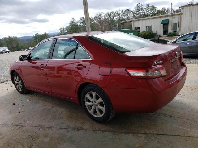 4T1BF3EK9AU573374 - 2010 TOYOTA CAMRY BASE RED photo 2