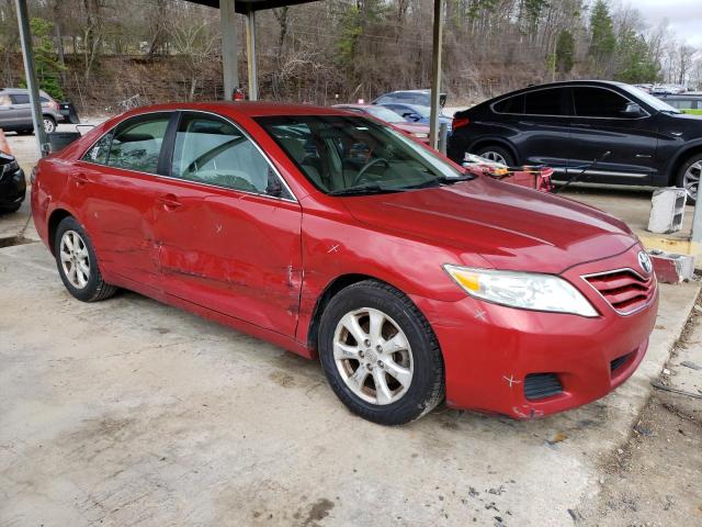 4T1BF3EK9AU573374 - 2010 TOYOTA CAMRY BASE RED photo 4