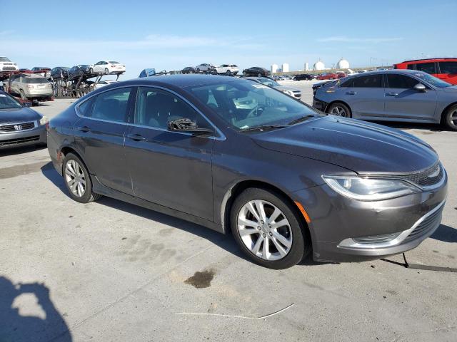 1C3CCCAB1FN695868 - 2015 CHRYSLER 200 LIMITED GRAY photo 4