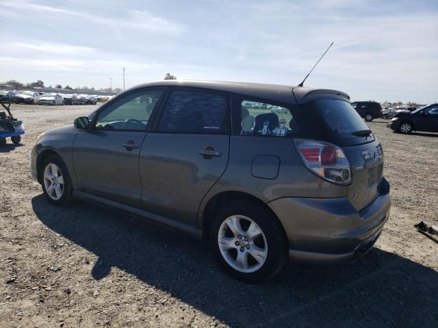 2T1KR32E37C653043 - 2007 TOYOTA MATRIX XR GRAY photo 2