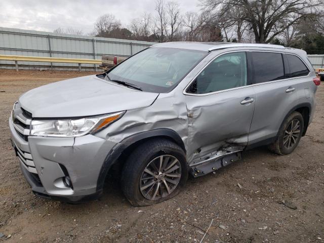 5TDJZRFH6KS613462 - 2019 TOYOTA HIGHLANDER SE SILVER photo 1