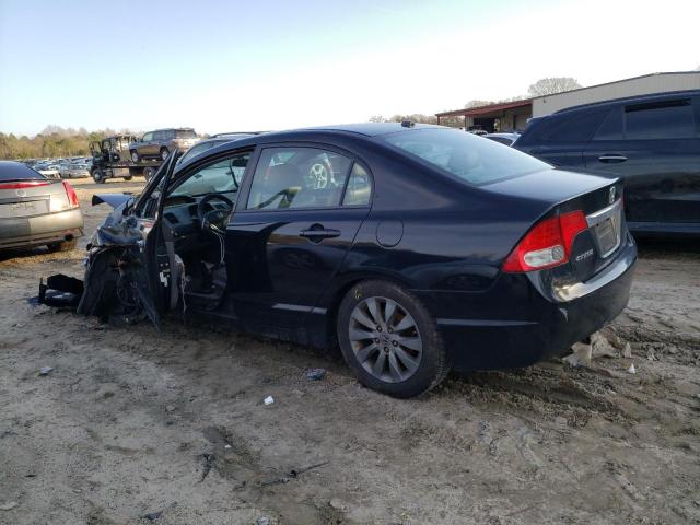2HGFA1F97BH512468 - 2011 HONDA CIVIC EXL შავი ფოტო 2