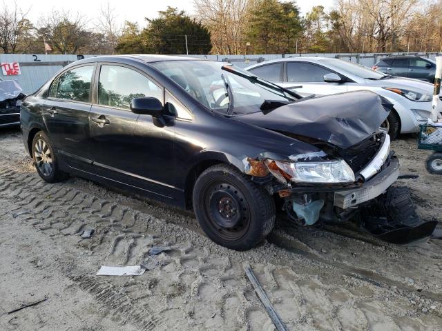 2HGFA1F97BH512468 - 2011 HONDA CIVIC EXL BLACK photo 4