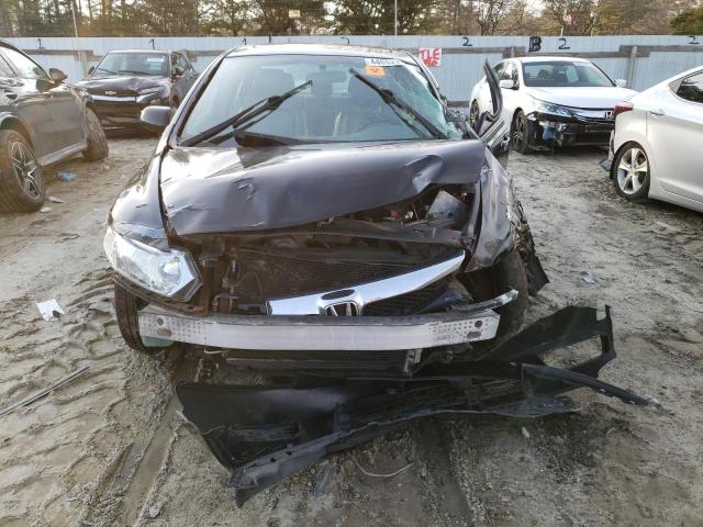 2HGFA1F97BH512468 - 2011 HONDA CIVIC EXL BLACK photo 5