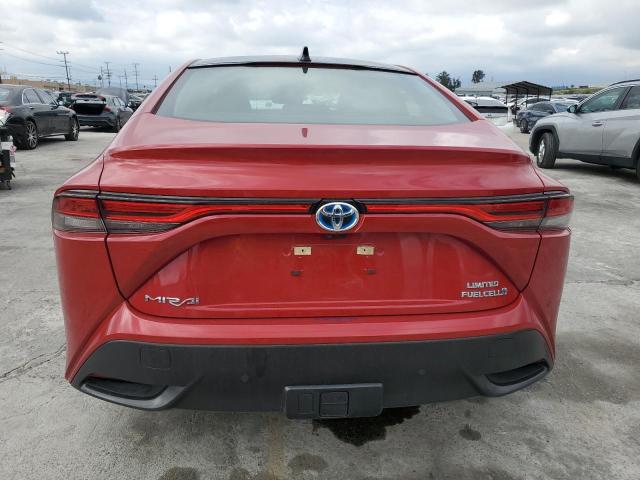 JTDAAAAA9NA004631 - 2022 TOYOTA MIRAI LE RED photo 6