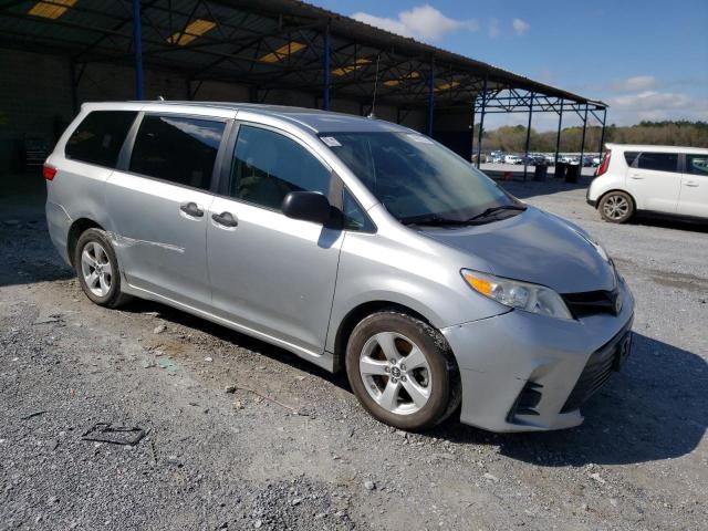 5TDZZ3DC4LS031532 - 2020 TOYOTA SIENNA L SILVER photo 4