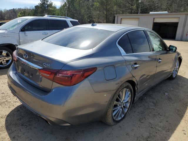 JN1EV7AP1JM353730 - 2018 INFINITI Q50 LUXE GRAY photo 3