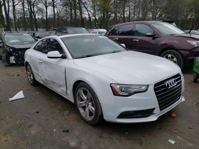 WAUCFAFR4FA033008 - 2015 AUDI A5 PREMIUM WHITE photo 4