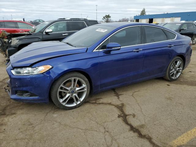 3FA6P0K91FR143152 - 2015 FORD FUSION TITANIUM BLUE photo 1