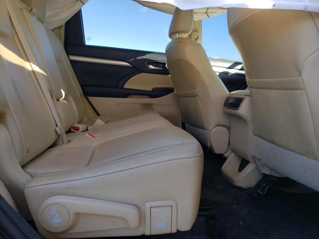 5TDKKRFH6GS140792 - 2016 TOYOTA HIGHLANDER XLE BLACK photo 11