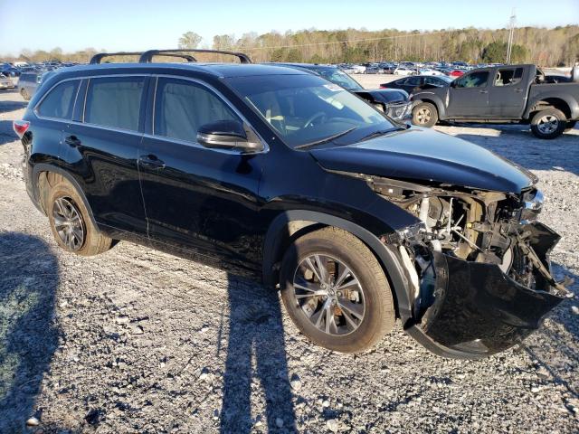 5TDKKRFH6GS140792 - 2016 TOYOTA HIGHLANDER XLE BLACK photo 4