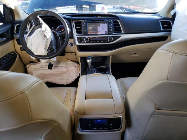 5TDKKRFH6GS140792 - 2016 TOYOTA HIGHLANDER XLE BLACK photo 8