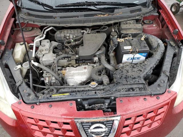 JN8AS58V69W171071 - 2009 NISSAN ROGUE S BURGUNDY photo 11