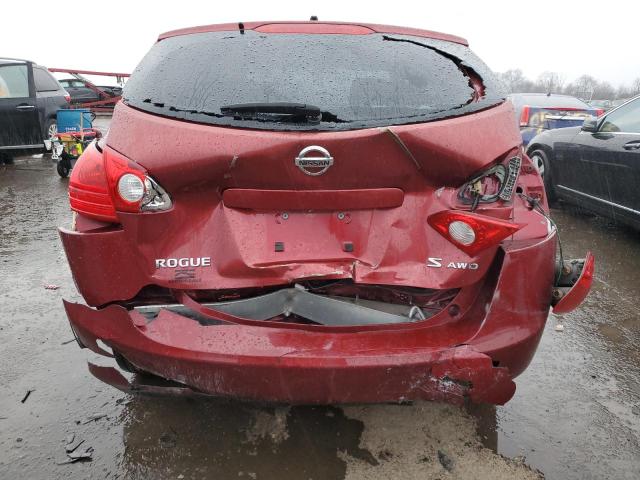 JN8AS58V69W171071 - 2009 NISSAN ROGUE S BURGUNDY photo 6