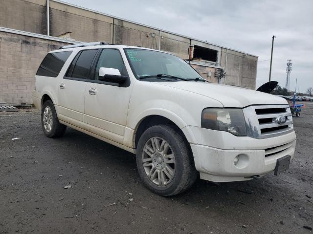 1FMJK2A56DEF26657 - 2013 FORD EXPEDITION EL LIMITED WHITE photo 4