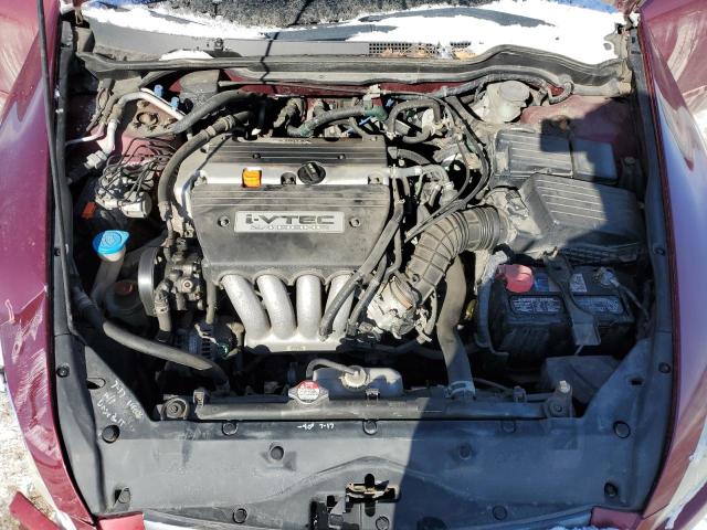 1HGCM56725A082206 - 2005 HONDA ACCORD EX MAROON photo 11