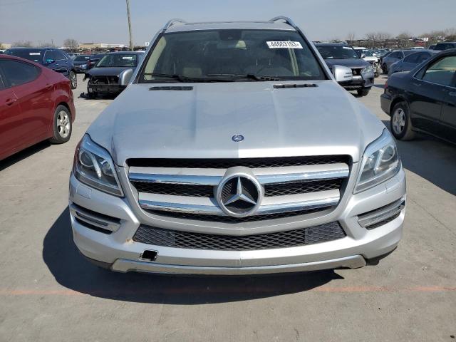 4JGDF6EE8FA511106 - 2015 MERCEDES-BENZ GL 450 4MATIC SILVER photo 5