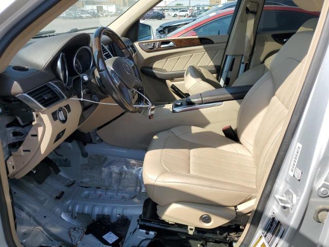 4JGDF6EE8FA511106 - 2015 MERCEDES-BENZ GL 450 4MATIC SILVER photo 7