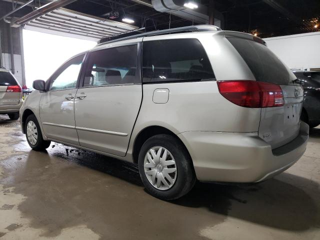 5TDZA23C85S304526 - 2005 TOYOTA SIENNA CE SILVER photo 2