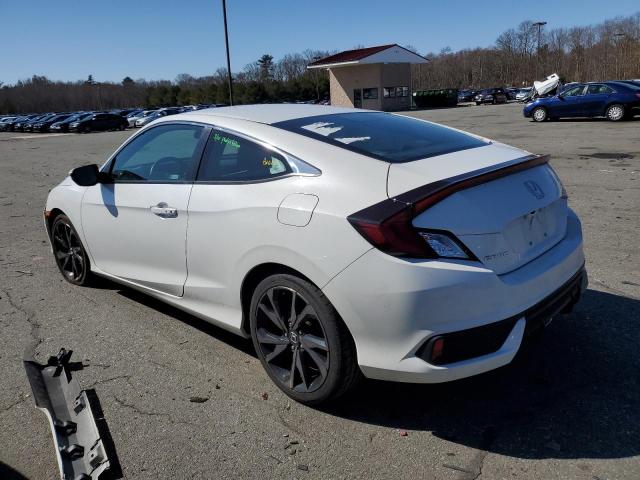 2HGFC4B89KH310417 - 2019 HONDA CIVIC SPORT 白色 照片 2