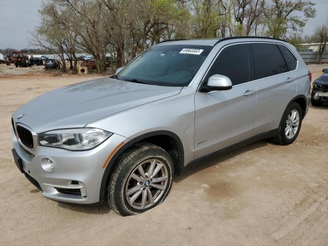 5UXKR0C55E0H28511 - 2014 BMW X5 XDRIVE35I SILVER photo 1