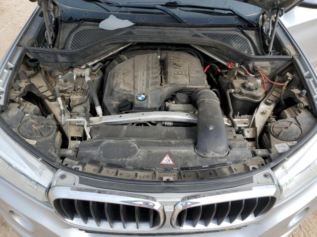 5UXKR0C55E0H28511 - 2014 BMW X5 XDRIVE35I SILVER photo 11