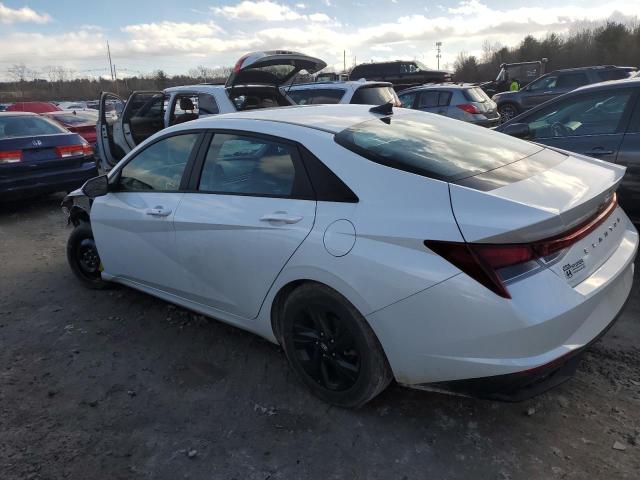 5NPLS4AG8MH048400 - 2021 HYUNDAI ELANTRA SEL WHITE photo 2