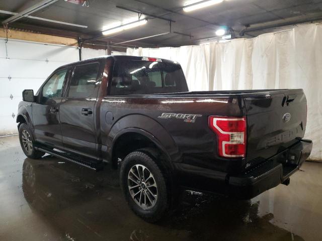 1FTEW1E51JFE42637 - 2018 FORD F150 SUPERCREW BROWN photo 2