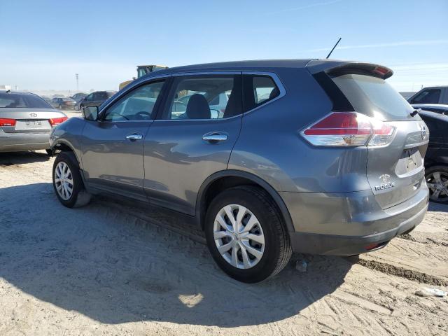 KNMAT2MV2FP567890 - 2015 NISSAN ROGUE S GRAY photo 2