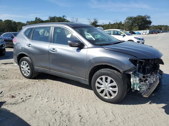 KNMAT2MV2FP567890 - 2015 NISSAN ROGUE S GRAY photo 4