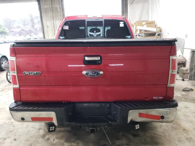 1FTFW1ET0CFC91585 - 2012 FORD F150 SUPERCREW RED photo 6