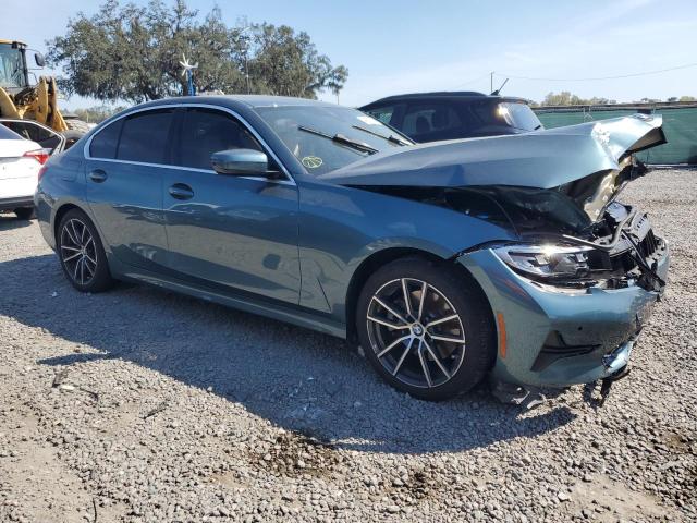 WBA5R1C53KFH13130 - 2019 BMW 330I TURQUOISE photo 4