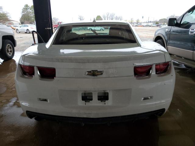 2G1FB1E31C9141143 - 2012 CHEVROLET CAMARO LT WHITE photo 6