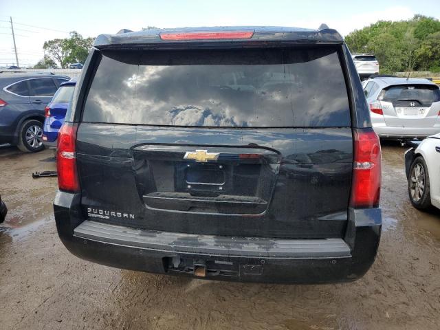 1GNSKJKC9FR306870 - 2015 CHEVROLET SUBURBAN K1500 LT BLACK photo 6