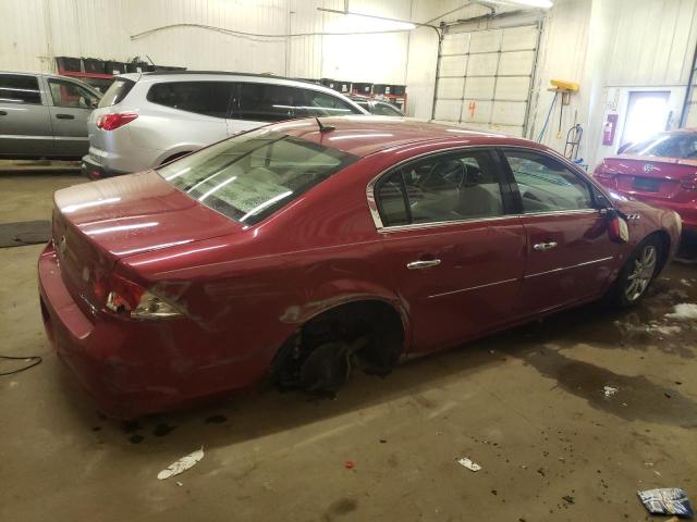 1G4HD57277U127807 - 2007 BUICK LUCERNE CXL RED photo 3