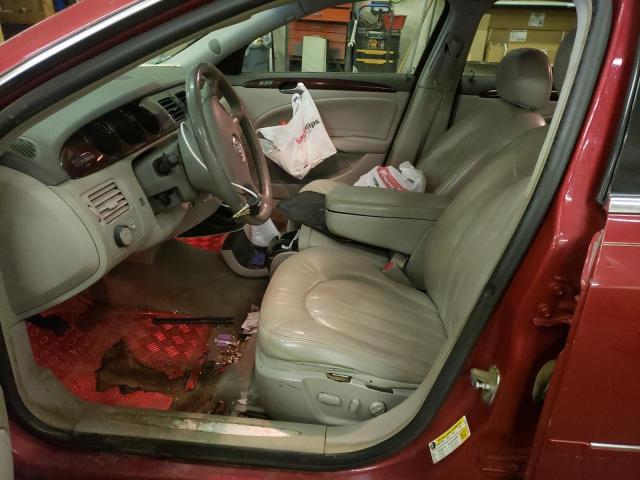 1G4HD57277U127807 - 2007 BUICK LUCERNE CXL RED photo 7