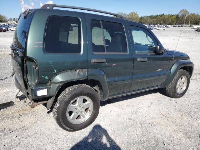 1J4GL58K23W546321 - 2003 JEEP LIBERTY LIMITED GREEN photo 3