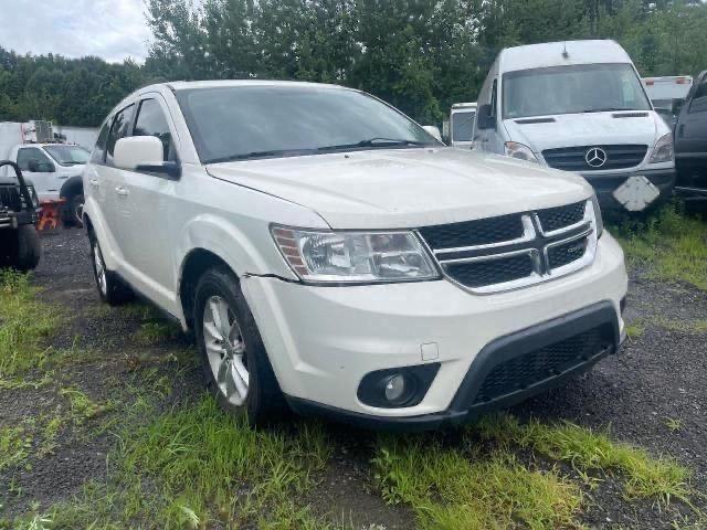 3C4PDCBG4FT673996 - 2015 DODGE JOURNEY SXT WHITE photo 1