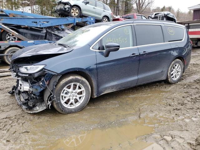 2C4RC1BG9NR217994 - 2022 CHRYSLER PACIFICA TOURING L BLUE photo 1