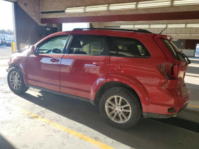 3C4PDCBG3DT517736 - 2013 DODGE JOURNEY SXT RED photo 2