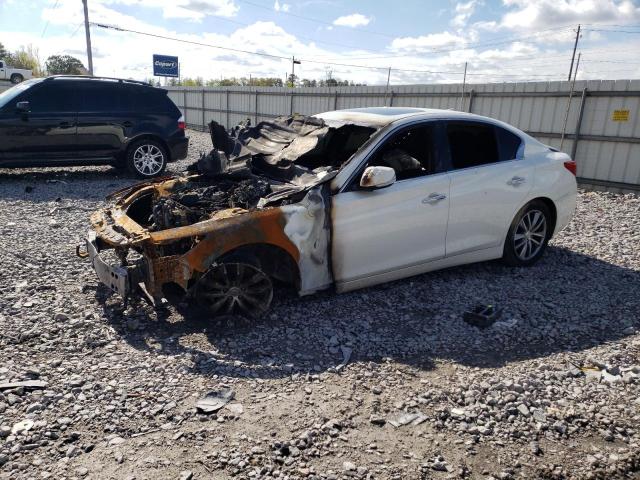 JN1BV7APXFM358273 - 2015 INFINITI Q50 BASE WHITE photo 1