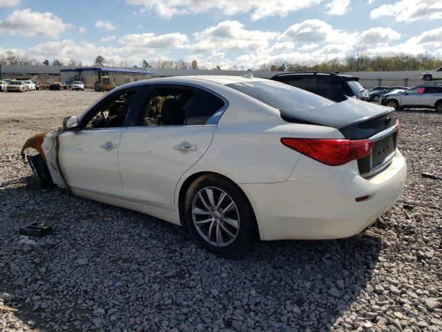 JN1BV7APXFM358273 - 2015 INFINITI Q50 BASE WHITE photo 2