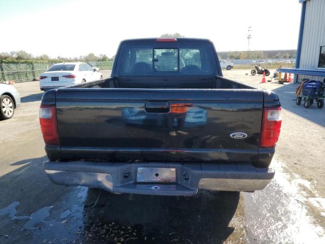 1FTYR44E03PB77763 - 2003 FORD RANGER SUPER CAB BLACK photo 6