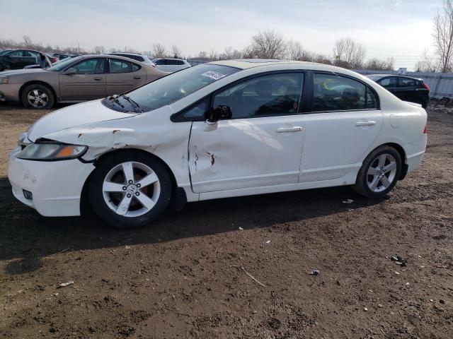 2HGFA16669H101143 - 2009 HONDA CIVIC LX-S أبيض صورة 1