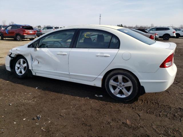 2HGFA16669H101143 - 2009 HONDA CIVIC LX-S أبيض صورة 2