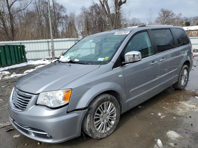 2C4RC1CG4ER229291 - 2014 CHRYSLER TOWN & COU TOURING L SILVER photo 1