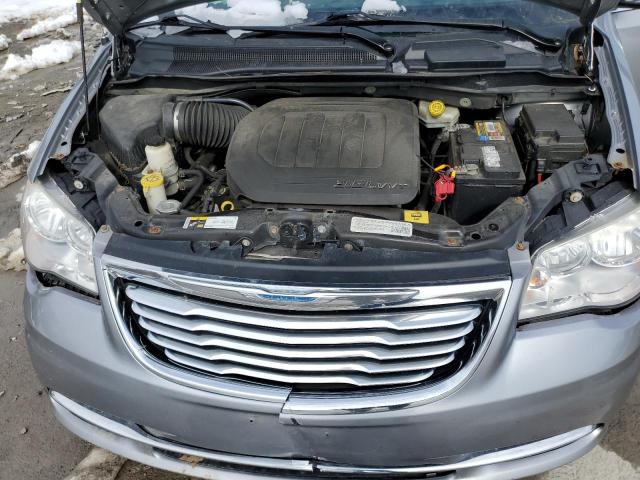 2C4RC1CG4ER229291 - 2014 CHRYSLER TOWN & COU TOURING L SILVER photo 12